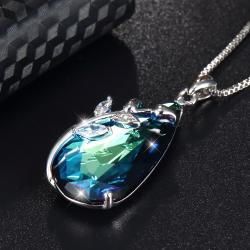 گردنبند نقره سواروسکی کد N001
