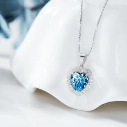 گردنبند نقره سواروسکی - کد C-N022