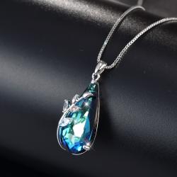گردنبند نقره سواروسکی کد N001