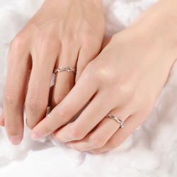 ست حلقه نقره - کد R031