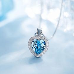 گردنبند نقره سواروسکی - کد C-N022