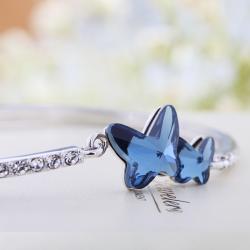 دستبند حلقه ای سواروسکی - کد BA011